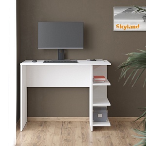 Стол компьютерный COMP CD 1050, белый, 100х50х75 см